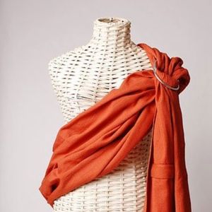 Maya Wrap Lightly Padded Ring Sling - Orange
